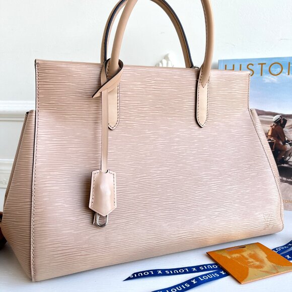 Authentic Louis Vuitton Marly Epi Beige Handbag AA8174 B0725 - Picture 6 of 16